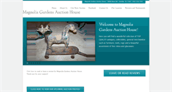 Desktop Screenshot of magnoliagardensauctionhouse.com